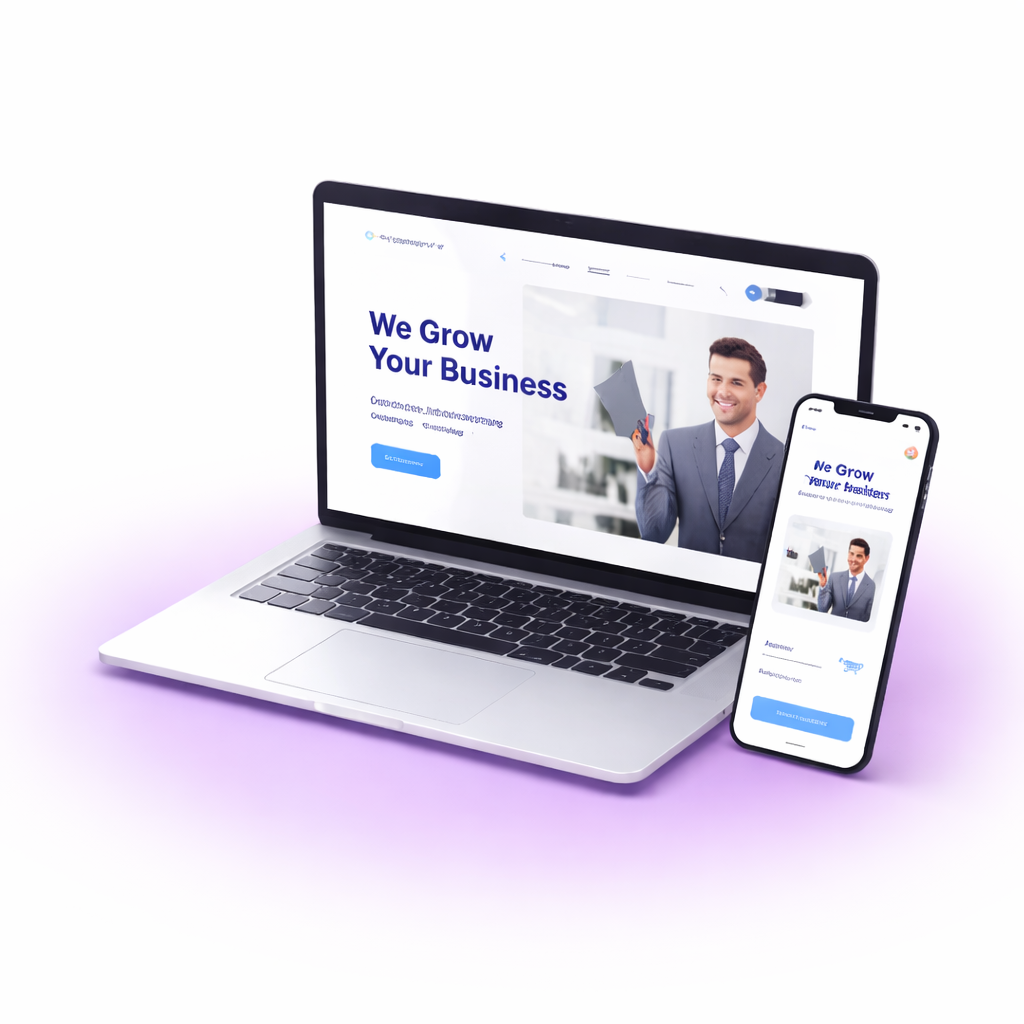 Moderne Unternehmenswebsite